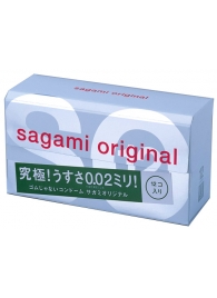 Ультратонкие презервативы Sagami Original - 12 шт. - Sagami - купить с доставкой в Армавире