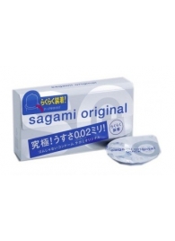 Ультратонкие презервативы Sagami Original QUICK - 6 шт. - Sagami - купить с доставкой в Армавире