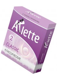 Классические презервативы Arlette Classic - 3 шт. - Arlette - купить с доставкой в Армавире