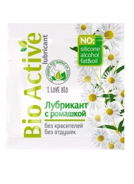 Пробник лубриканта на водной основе Bio Active - 3 гр. - Биоритм - купить с доставкой в Армавире