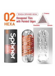 Мастурбатор SPINNER Hexa - Tenga - в Армавире купить с доставкой