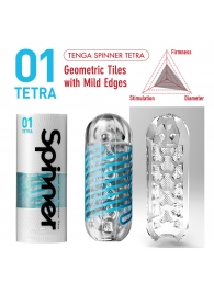 Мастурбатор SPINNER Tetra - Tenga - в Армавире купить с доставкой