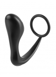 Эрекционное кольцо с анальной пробкой Ass-Gasm Cockring Plug - Pipedream - в Армавире купить с доставкой
