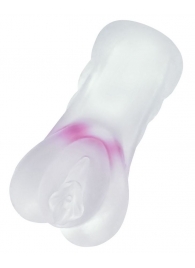 Прозрачный реалистичный мастурбатор Juicy Pussy Crystal Rose - ToyFa - в Армавире купить с доставкой