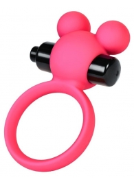 Розовое виброкольцо на пенис A-Toys - A-toys - в Армавире купить с доставкой