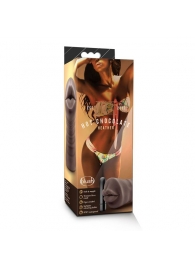 Коричневый мастурбатор-ротик Heather - Blush Novelties - в Армавире купить с доставкой