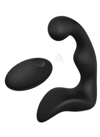 Черный вибромассажер простаты REMOTE BOOTY PLEASER - Dream Toys - в Армавире купить с доставкой