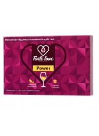 Женский возбудитель мгновенного действия Forte Love Power - 7 ампул (2,5 мл.) - Капиталпродукт - купить с доставкой в Армавире