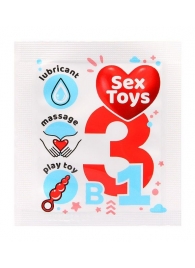 Гель-лубрикант на водной основе Sex Toys - 4 гр. - Биоритм - купить с доставкой в Армавире