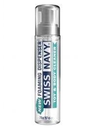 Очищающая пенка для игрушек и тела Swiss Navy Toy   Body Cleaner Foamer - 207 мл. - Swiss navy - купить с доставкой в Армавире