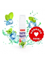 Гель-смазка Tutti-frutti со вкусом сладкой мяты - 30 гр. - Биоритм - купить с доставкой в Армавире