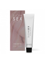 Лубрикант на водной основе Slow Sex Anal Play Gel - 30 мл. - Bijoux Indiscrets - купить с доставкой в Армавире