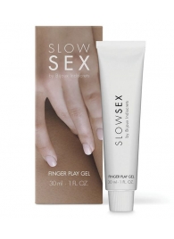 Гель для мастурбации с ароматом кокоса Slow Sex Finger Play Gel - 30 мл. - Bijoux Indiscrets - купить с доставкой в Армавире