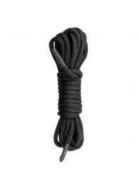 Черная веревка для бондажа Easytoys Bondage Rope - 5 м. - Easy toys - купить с доставкой в Армавире