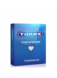 Гладкие презервативы Torex  Классические  - 3 шт. - Torex - купить с доставкой в Армавире