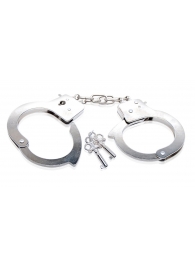Металлические наручники Beginner s Metal Cuffs - Pipedream - купить с доставкой в Армавире