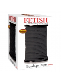 Черная веревка для связывания Bondage Rope - 60,9 м. - Pipedream - купить с доставкой в Армавире