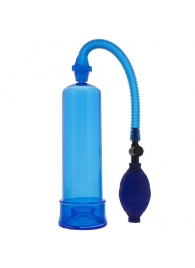 Синяя вакуумная помпа MENZSTUFF PENIS ENLARGER - Dream Toys - в Армавире купить с доставкой
