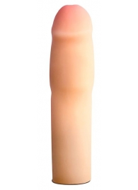 Телесная насадка-удлинитель на пенис PERFORMANCE 1.5INCH COCK XTENDER - 16 см. - Blush Novelties - в Армавире купить с доставкой