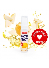 Гель-смазка Tutti-frutti со вкусом сочной дыни - 30 гр. - Биоритм - купить с доставкой в Армавире