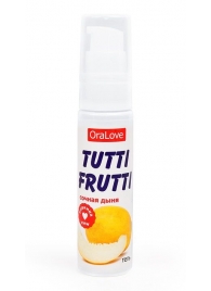 Гель-смазка Tutti-frutti со вкусом сочной дыни - 30 гр. - Биоритм - купить с доставкой в Армавире