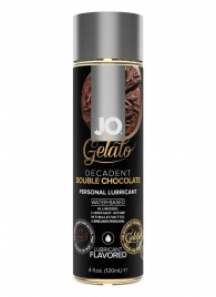 Лубрикант с ароматом шоколада JO GELATO DECADENT DOUBLE CHOCOLATE - 120 мл. - System JO - купить с доставкой в Армавире