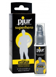 Сыворотка-пролонгатор pjur SUPERHERO Delay Serum - 20 мл. - Pjur - купить с доставкой в Армавире