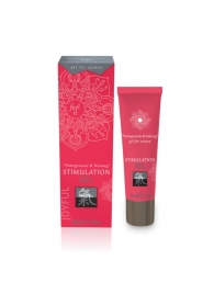 Возбуждающий интимный гель для двоих STIMULATION GEL Pomegranate   Nutmeg - 30 мл. - Shiatsu - купить с доставкой в Армавире