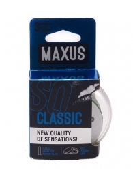Классические презервативы в пластиковом кейсе MAXUS Classic - 3 шт. - Maxus - купить с доставкой в Армавире