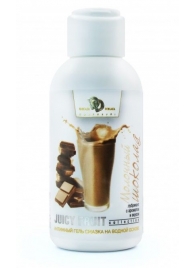 Интимный гель-смазка JUICY FRUIT с ароматом молочного шоколада - 100 мл. - БиоМед - купить с доставкой в Армавире