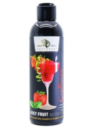 Интимный гель-смазка JUICY FRUIT с ароматом клубники - 200 мл. - БиоМед - купить с доставкой в Армавире