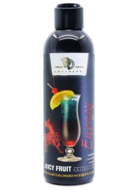 Интимный гель-смазка JUICY FRUIT с ароматом энергетика - 200 мл. - БиоМед - купить с доставкой в Армавире