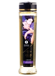 Массажное масло Libido Exotic Fruits с ароматом экзотических фруктов - 240 мл. - Shunga - купить с доставкой в Армавире