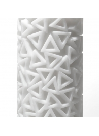Белый 3D мастурбатор PILE - Tenga - в Армавире купить с доставкой