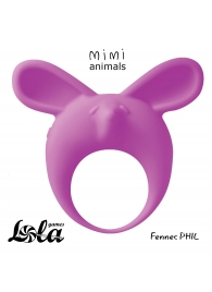 Фиолетовое эрекционное кольцо Fennec Phil - Lola Games - в Армавире купить с доставкой