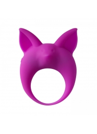 Фиолетовое эрекционное кольцо Kitten Kyle - Lola Games - в Армавире купить с доставкой