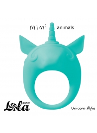 Зеленое эрекционное кольцо Unicorn Alfie - Lola Games - в Армавире купить с доставкой