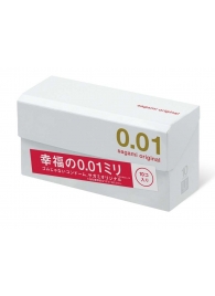 Супер тонкие презервативы Sagami Original 0.01 - 10 шт. - Sagami - купить с доставкой в Армавире
