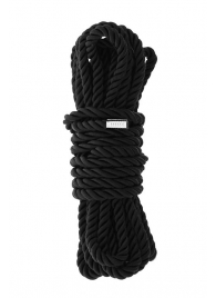 Черная веревка для шибари DELUXE BONDAGE ROPE - 5 м. - Dream Toys - купить с доставкой в Армавире