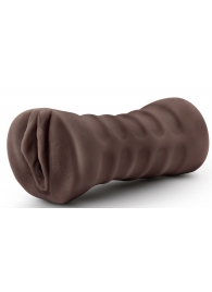 Коричневый мастурбатор-вагина Hot Chocolate Brianna - Blush Novelties - в Армавире купить с доставкой