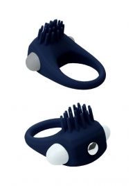 Синее эрекционное виброкольцо STIMU RING - Dream Toys - в Армавире купить с доставкой