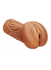 Кофейный мастурбатор-вагина Dumpling - Lola Games - в Армавире купить с доставкой