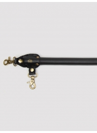 Черная распорка для ног Bound to You Faux Leather Spreader Bar - 50,8 см. - Fifty Shades of Grey - купить с доставкой в Армавире