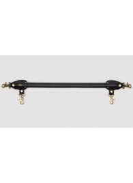 Черная распорка для ног Bound to You Faux Leather Spreader Bar - 50,8 см. - Fifty Shades of Grey - купить с доставкой в Армавире