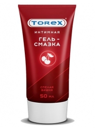 Смазка на водной основе TOREX  Спелая вишня  - 50 мл. - Torex - купить с доставкой в Армавире