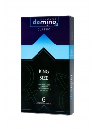 Презервативы увеличенного размера DOMINO Classic King size - 6 шт. - Domino - купить с доставкой в Армавире