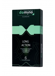 Презервативы с пролонгирующим эффектом DOMINO Classic Long action - 6 шт. - Domino - купить с доставкой в Армавире