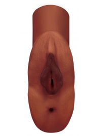 Коричневый мастурбатор Perfect Pussy Double Stroker - Pipedream - в Армавире купить с доставкой