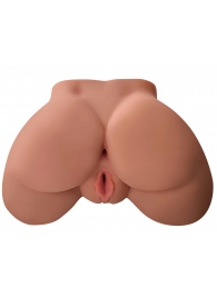 Кофейный мастурбатор-полуторс Perfect Ass Masturbator - Pipedream - в Армавире купить с доставкой