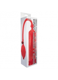 Красная вакуумная помпа Power Pump Red - Toy Joy - в Армавире купить с доставкой